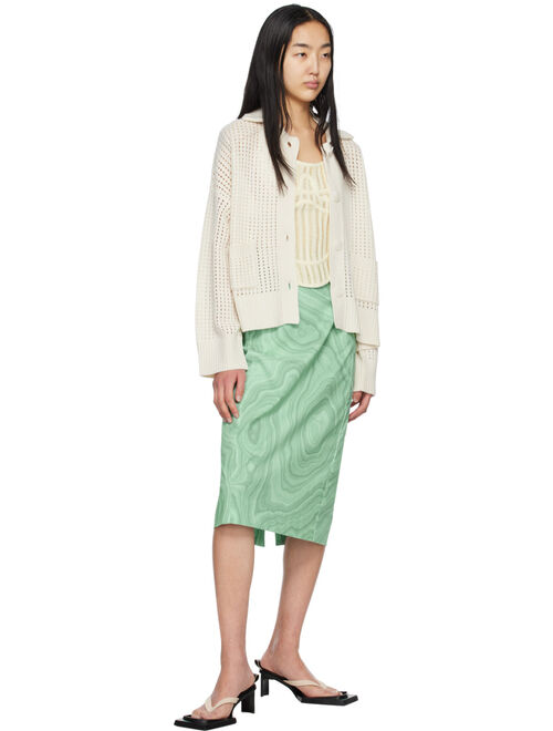 Holzweiler Green Natali Midi Skirt