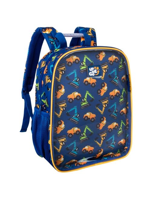 TRUCKS PROJECTS Up We Go Toddler Boys Truck Print Project Backpack