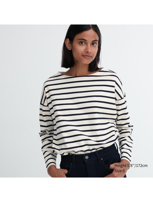 Uniqlo Striped Long Sleeve T-Shirt