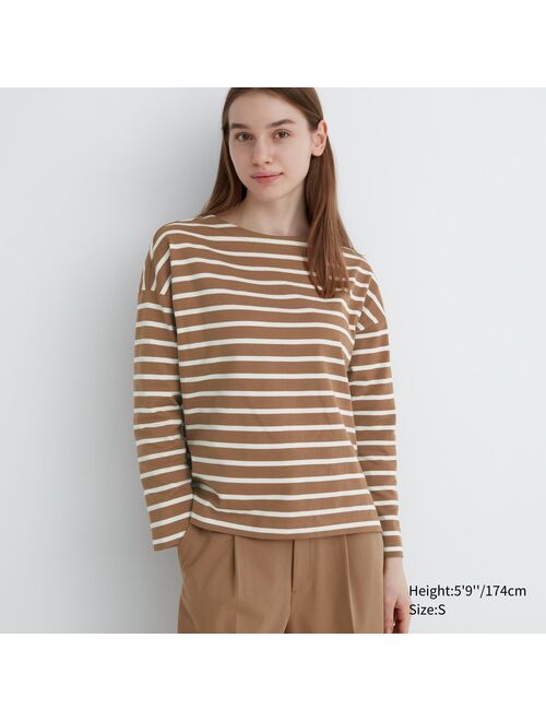 Uniqlo Striped Long Sleeve T-Shirt