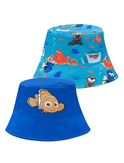 Mickey Mouse Kids Bucket Hat, Toddler Bucket Hat for Summertime, Baby Boy Beach Hat, Sun Hat for Toddlers