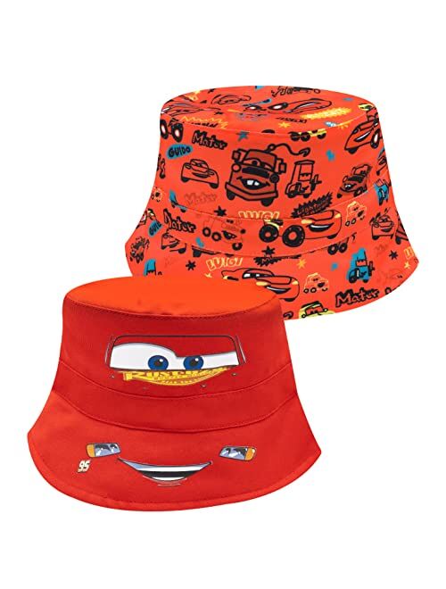 Disney Mickey Mouse Kids Bucket Hat, Toddler Bucket Hat for Summertime, Baby Boy Beach Hat, Sun Hat for Toddlers