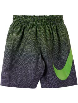 Kids Green Volley Big Kids Swim Shorts