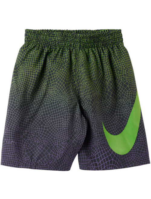 Nike Kids Green Volley Big Kids Swim Shorts