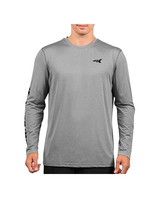 KastKing UPF 50 Fishing Shirts for Men, Long Sleeve Fishing Hiking Shirt, Breathable Moisture Wicking, Sun Shirts for Men