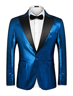 Mens Fashion Suit Jacket Blazer Weddings Prom Party Dinner Tuxedo