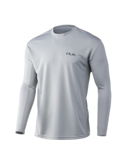 Men's Icon X Long Sleeve Fishing Shirt with Sun Protection