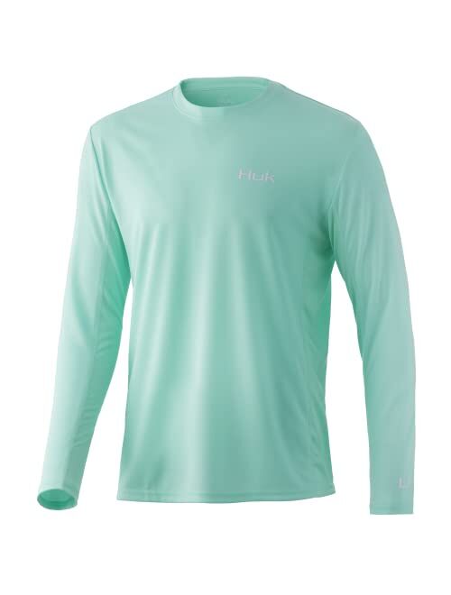 HUK Men's Icon X Long Sleeve Fishing Shirt with Sun Protection