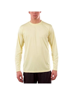 Vapor Apparel Men's Outdoor UPF 50+ Long Sleeve T-Shirt, UV Sun Protection for Fishing, Running, Hiking, Swimming