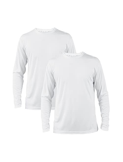 Vapor Apparel Men's Outdoor UPF 50+ Long Sleeve T-Shirt, UV Sun Protection for Fishing, Running, Hiking, Swimming