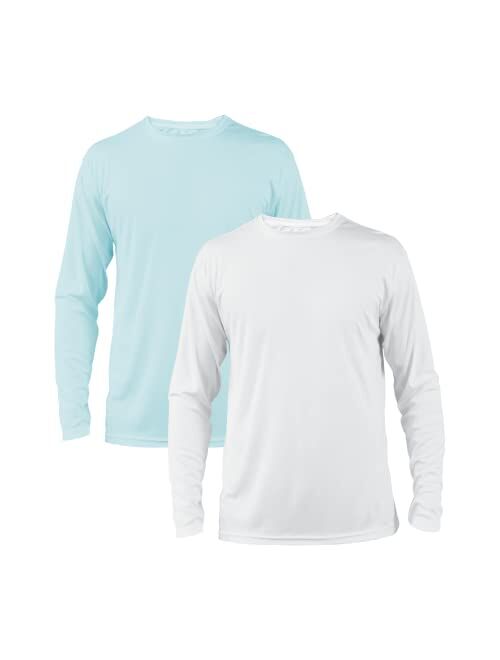 Vapor Apparel Men's Outdoor UPF 50+ Long Sleeve T-Shirt, UV Sun Protection for Fishing, Running, Hiking, Swimming