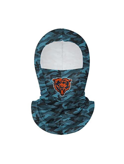 FOCO NFL Team Logo Hooded Gaiter Balaclava Face Cover