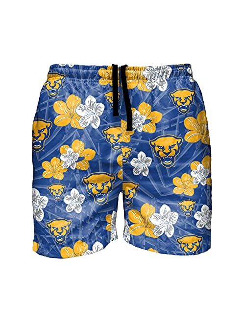 FOCO Men's Hibiscus Slim Fit 5.5" Suit Swimming Trunks