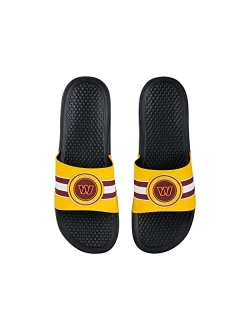 FOCO NFL Raised Stripe Slide Sandal