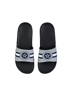 FOCO NFL Raised Stripe Slide Sandal