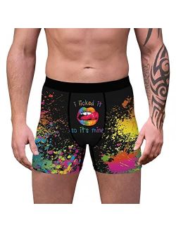 Generic Funny Printed Boxer Briefs for Men, Comfort Lightweight Soft Christmas Holiday Underwear Breathable Underpants for Men