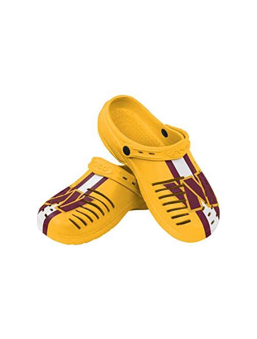 FOCO Men's NFL Team Logo Garden Water Sandals Shoes Slipper Clogs with Strap