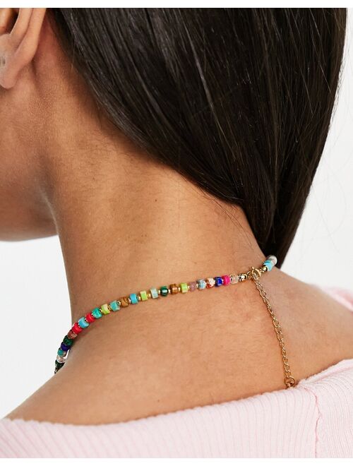 Petit Moments multicolor beaded necklace