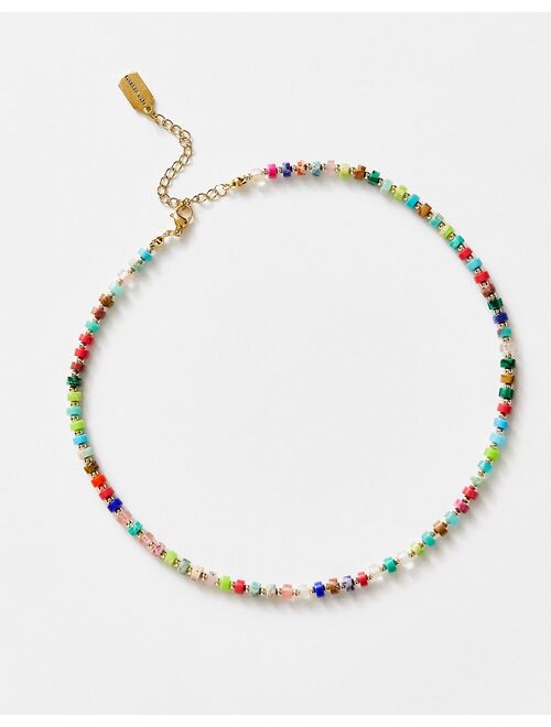 Petit Moments multicolor beaded necklace