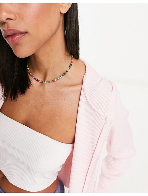 Petit Moments multicolor beaded necklace