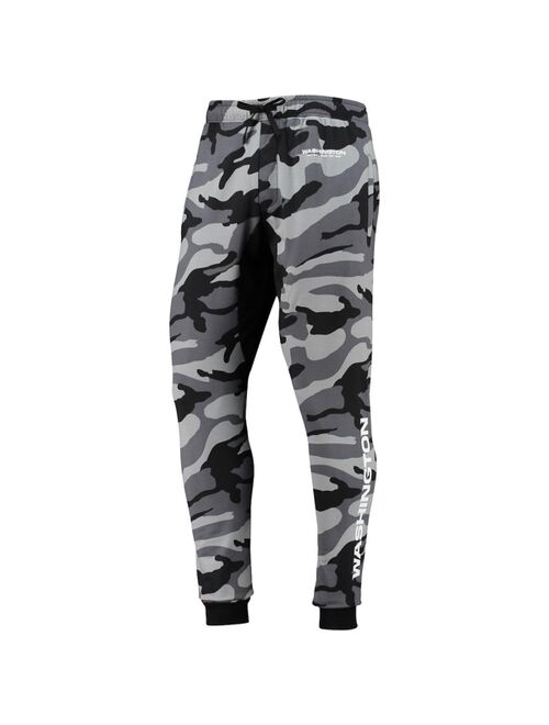 FOCO Men's Black Washington Football Team Camo Jogger Pants