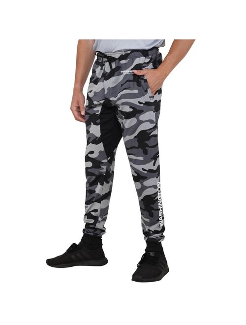 FOCO Men's Black Washington Football Team Camo Jogger Pants