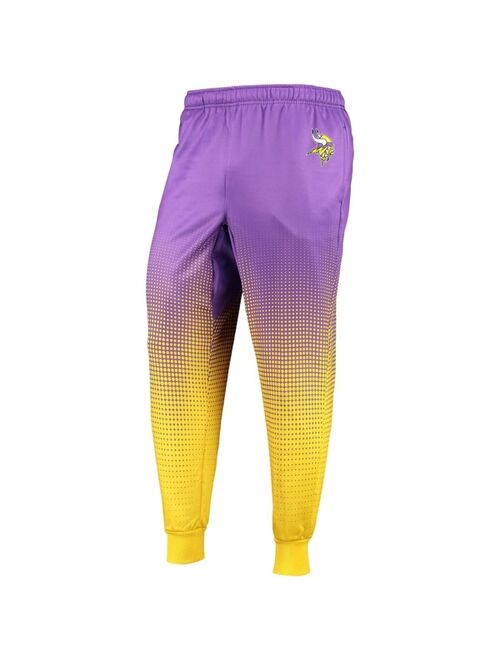 FOCO Men's Purple Minnesota Vikings Gradient Jogger Pants