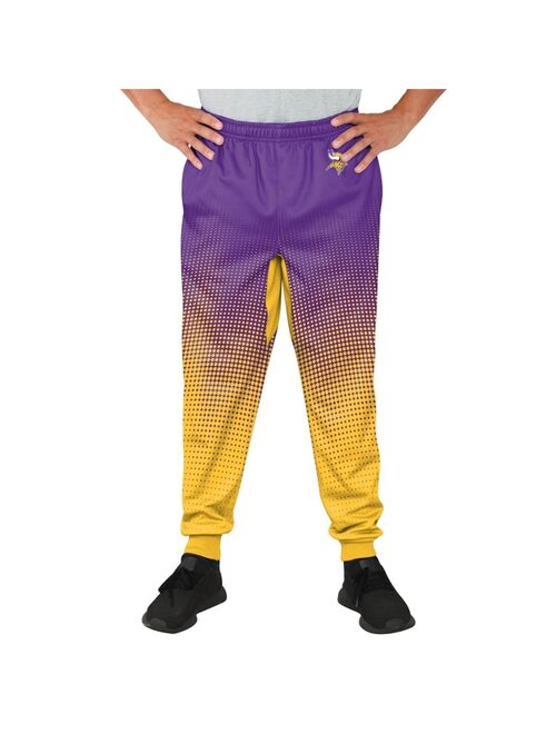 FOCO Men's Purple Minnesota Vikings Gradient Jogger Pants