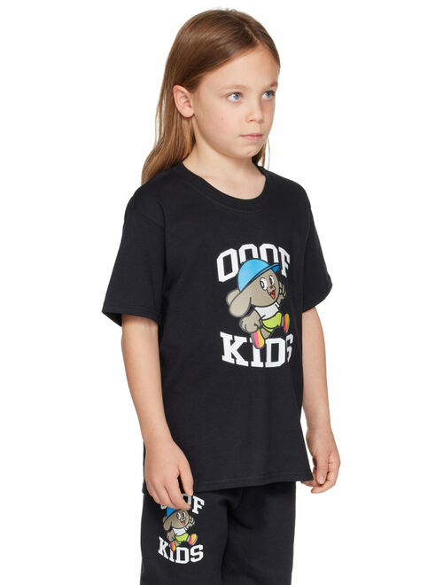 OOOF SSENSE Exclusive Kids Black Printed T-Shirt