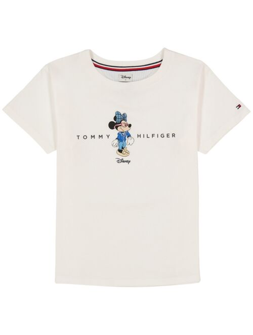 Tommy Hilfiger x Disney Big Girls Short Sleeve Minnie T-shirt
