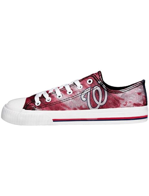 FOCO Women's Washington Nationals Tie-Dye Canvas Shoe