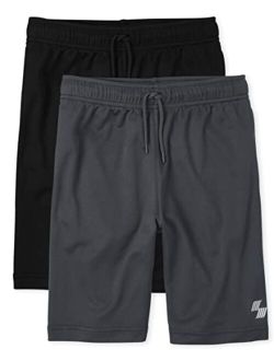 Boys' 2 Pack Mesh Performance Basketball Shorts