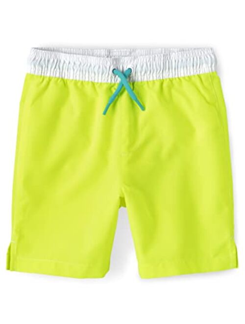 The Children's Place Boys' Swim Trunks