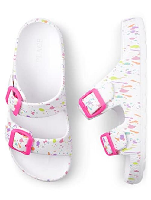 The Children's Place Unisex-Child Buckle Slides Sandal