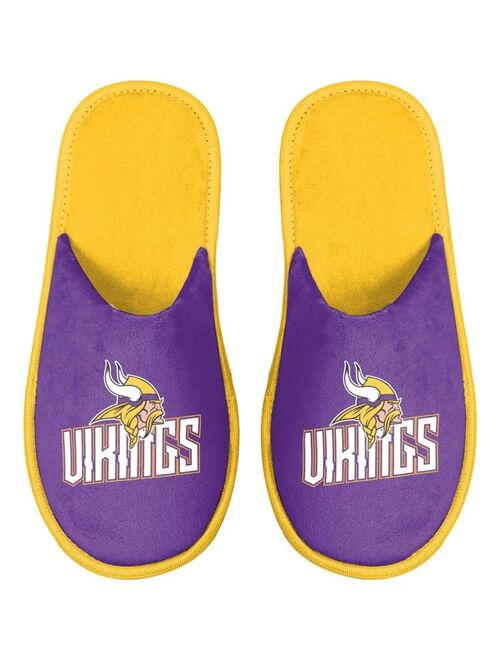 Men's FOCO Minnesota Vikings Scuff Slide Slippers