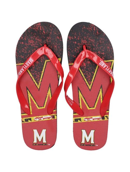 FOCO Men's and Women's Maryland Terrapins Big Logo Flip-Flops