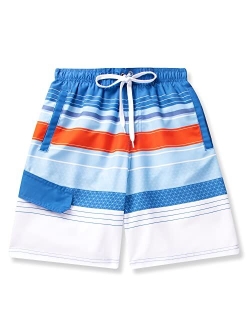 Sloosh Boys Swim Trunks, Quick Dry Drawstring UPF 50+ Kids Swim Shorts, Toddler Beach Shorts, Boardshort, Boy Swimwear