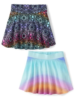 Girls' Pull on Everyday Skorts 2 Pack