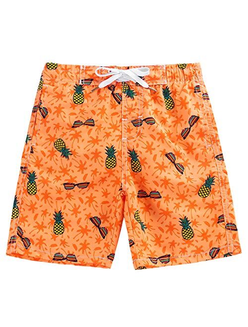 KAILUA SURF Boys Swim Trunks Boys Bathing Suit Quick Dry Boardshorts for Boys Sizes from 2T to 18/20