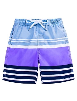 Kute 'n' Koo Boys Swim Trunks, Quick Dry Boys Boardshorts, Boys Bathing Suit Sizes from 2T to 18/20