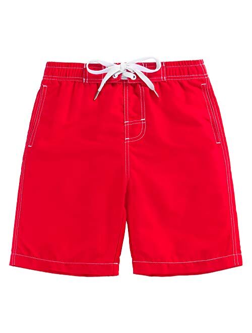 Kute 'n' Koo Boys Swim Trunks, Quick Dry Boys Boardshorts, Boys Bathing Suit Sizes from 2T to 18/20