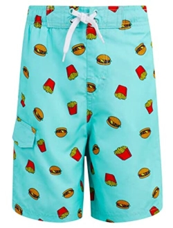 Boys' Reflection Quick Dry UPF 50  Beach Swim Trunk