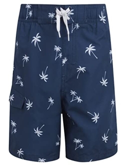 Boys' Line Up Quick Dry UPF 50  Beach Swim Trunk