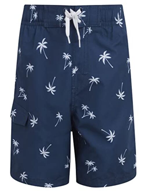 Kanu Surf Boys' Line Up Quick Dry UPF 50+ Beach Swim Trunk