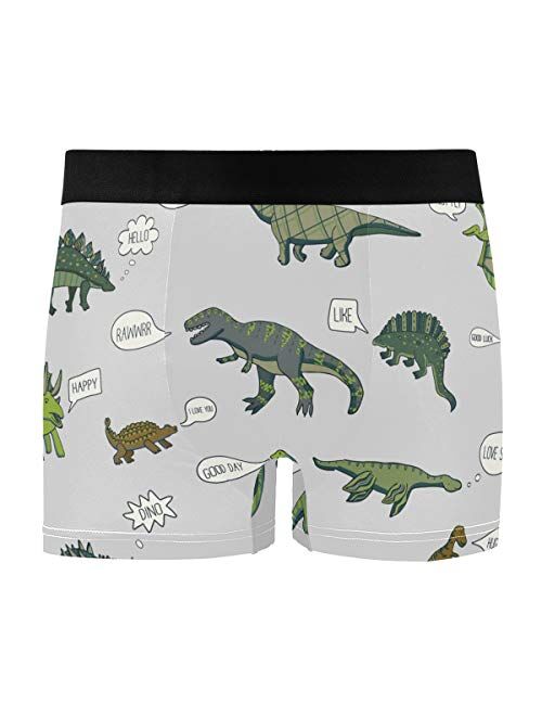 Formrs Unicorns Men's Underwear Men Boxer Briefs Comfort Soft Boxer Briefs