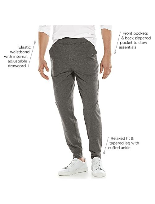 Coolibar UPF 50+ Men's LumaLeo Joggers - Sun Protective