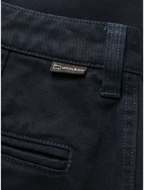 Woolrich high-waisted straight-leg jeans