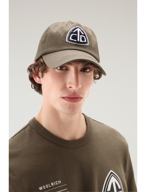 Woolrich patch detail baseball cap