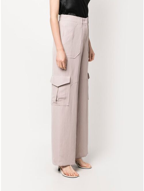 Fabiana Filippi wide-leg cargo trousers