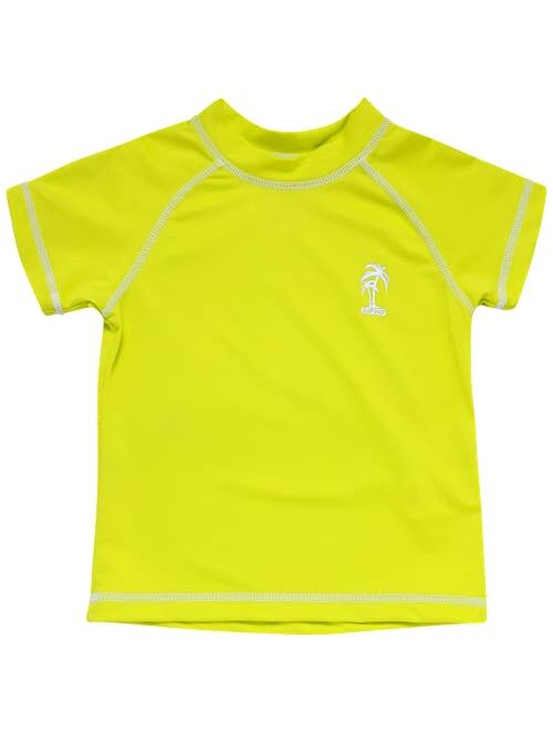 iXtreme Baby Boys' Rash Guard Shirt - UPF +50 Sun Protection Swim Shirt (Infant/Toddler)